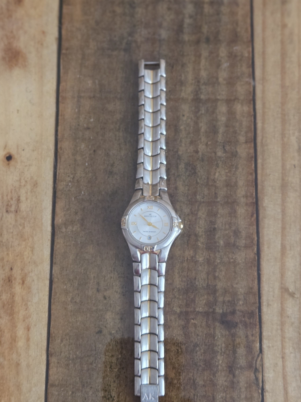 Anne Klein Two-Tone Women's Bracelet Watch - Silver and Gold